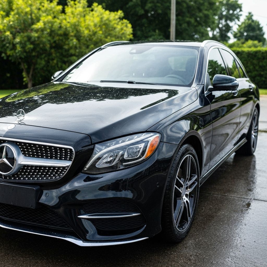Mercedes Exterior Wash